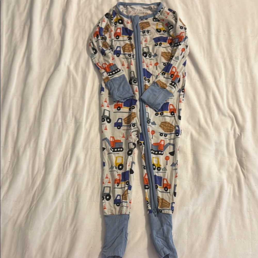 Little Sleepies Construction zippy